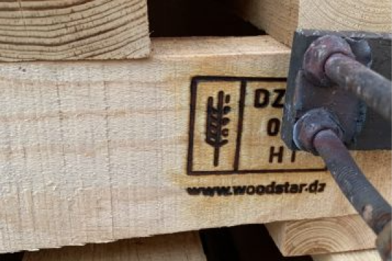 Fumigation Palette en Bois- NIMP15-